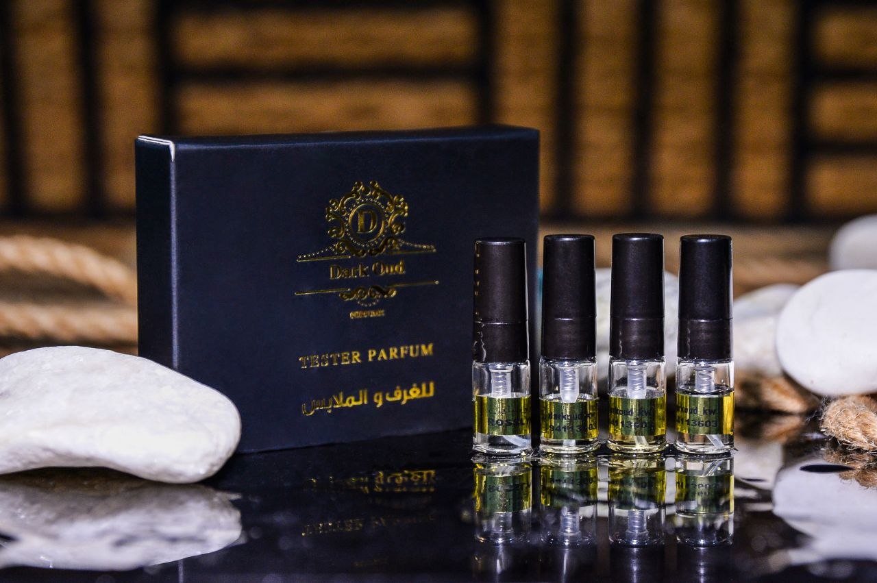 Perfume bottle product shot